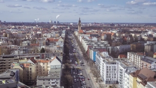 Artgrid Footage, City, Architecture, Cityscape, Town, Aerial