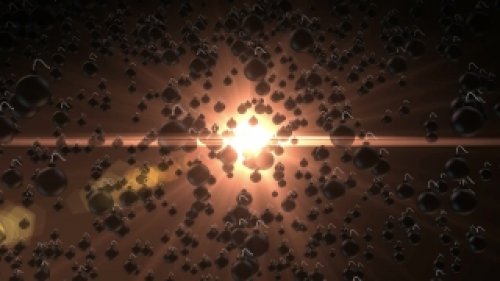 Asteroid Field Motion Background (Free Loop)