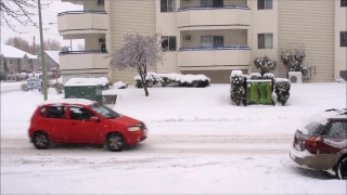 Breaking News Stock Footage, Snow, Car, Road, Vehicle, Motor Vehicle