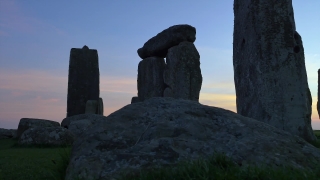 Climate Change Stock Footage, Megalith, Memorial, Structure, Stone, Ancient