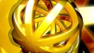 Coil, Structure, Yellow, 3d, Digital, Gyroscope