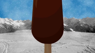 Easy Worship Background, Snow, Weather, Ice Lolly, Evergreen, Ice