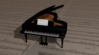 Free Film Clips, Grand Piano, Piano, Keyboard Instrument, Percussion Instrument, Stringed Instrument