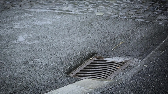 Free Footages, Sand, Manhole Cover, Top, Soil, Covering
