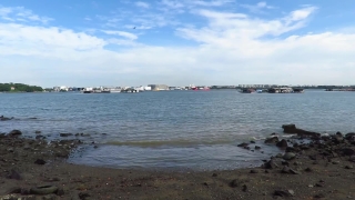 Free House Stock Footage, Shoreline, Beach, Sea, Ocean, Breakwater