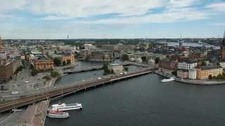 Free No Copyright Videos, City, Waterfront, Water, River, Sea