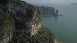 Free Stock Video Clips, Cliff, Geological Formation, Coast, Sea, Landscape