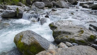 Free Vsdc Tutorial Youtube, Water, River, Waterfall, Spring, Rock