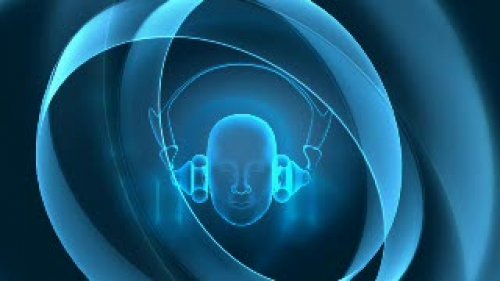 Futuristic Headphones VJ Loop (Royalty Free)