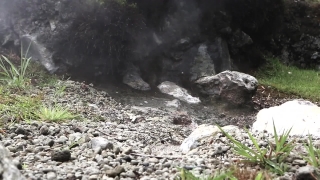 Gun Shot Stock Footage, Geological Formation, Spring, Geyser, Mountain, Water