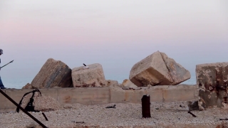 Nature Video Footage Download, Grave, Rock, Stone, Desert, Landscape