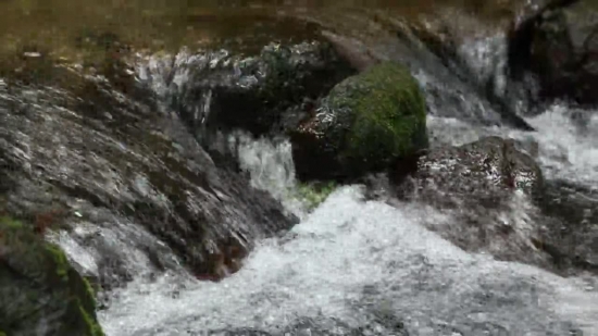 Non Copyright Long Videos, Stone, Rock, Water, Waterfall, River