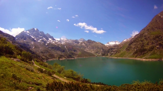 Professional Powerpoint Templates, Lake, Range, Mountain, Landscape, Mountains