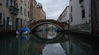 Propresenter Motion Backgrounds, Gondola, Boat, Vessel, Canal, Bridge