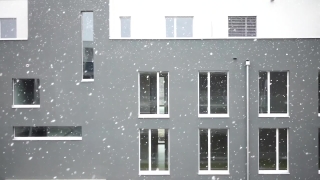 Rain Green Screen Video Download, Facade, Architecture, Building, House, City