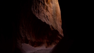 Stock Footage Film, Cave, Geological Formation, Rock, Canyon, Landscape