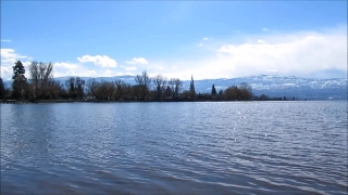 Stock Footage, Lake, Water, Landscape, Sky, Reflection