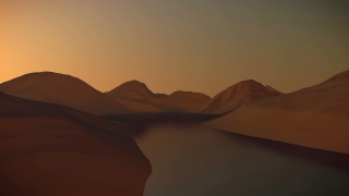 Sun, Sunset, Landscape, Mountain, Sky, Dune