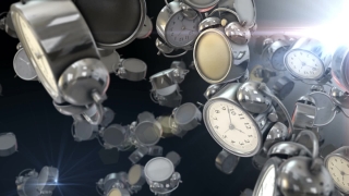 Videezy Free, Container, Glass, Light, Metal, Clock