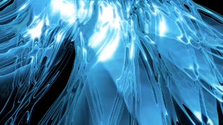 Video Loop Backgrounds, Ice, Light, Digital, Fractal, Crystal