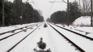 Videos Loops, Snow, Track, Winter, Cold, Wire
