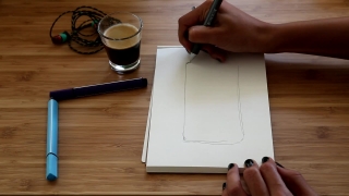 Vlog Intro No Copyright, Notebook, Laptop, Computer, Paper, Hands
