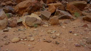 Website Video Background, Sand, Desert, Rock, Landscape, Stone