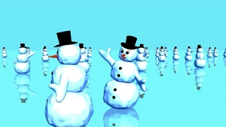 Best Stock Video Footage, Snowman, Figure, Creation, Bottle, Container