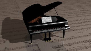 Live Video Background, Grand Piano, Piano, Keyboard Instrument, Stringed Instrument, Musical Instrument