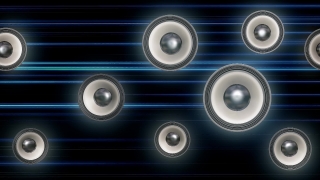 Video Clip Background, Loudspeaker, Button, Icon, Web, Buttons